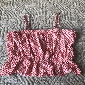 3 for 12 | Forever 21 polka dot tank top, size large